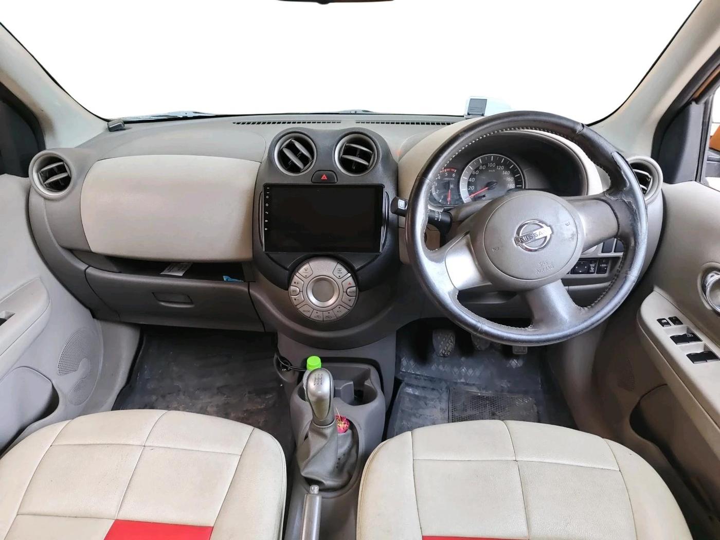 2012 Nissan Micra XV DIESEL, Diesel, Manual, 1,59,808 km, interior