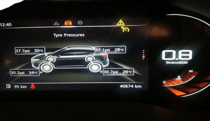 2022 MG ASTOR SHARP 1.5 MT, Petrol, Manual, 40,674 km, interior