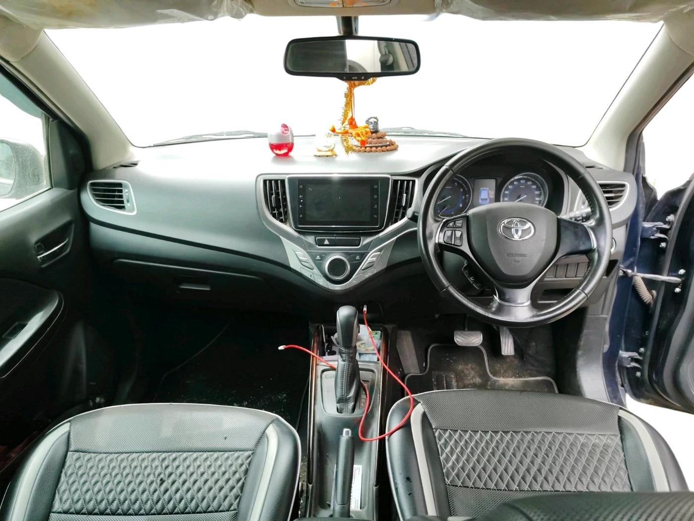 2019 Toyota Glanza V CVT, Petrol, Automatic, 65,500 km, interior