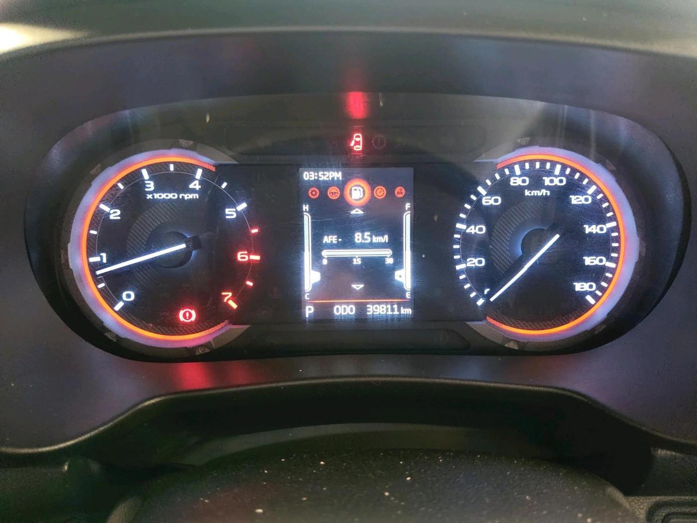 2021 Mahindra Thar LX PETROL HT 4WD AT, Petrol, Automatic, 39,911 km, interior