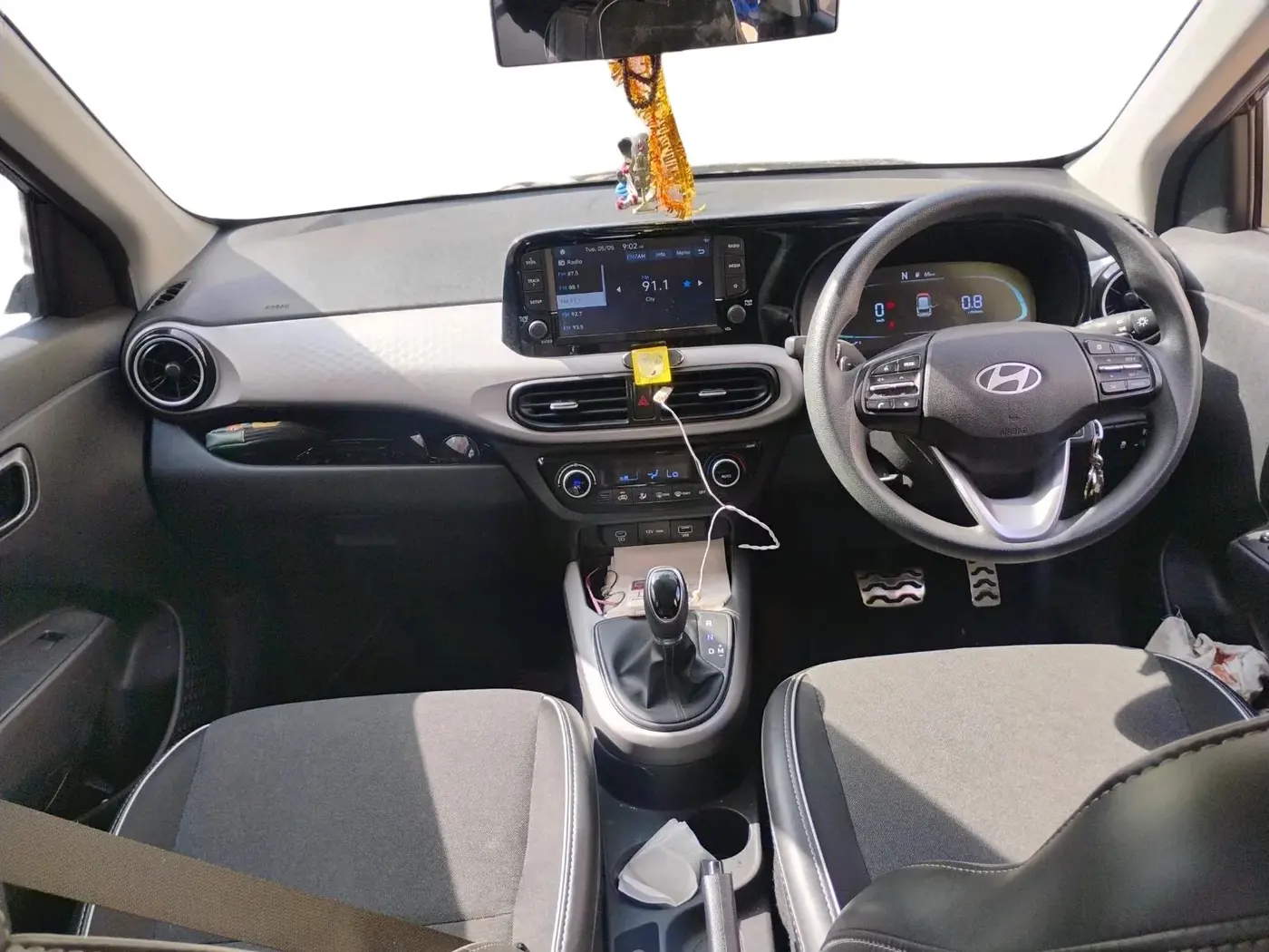 2024 Hyundai EXTER  SX 1.2 AMT, Petrol, Automatic, 49,655 km, interior