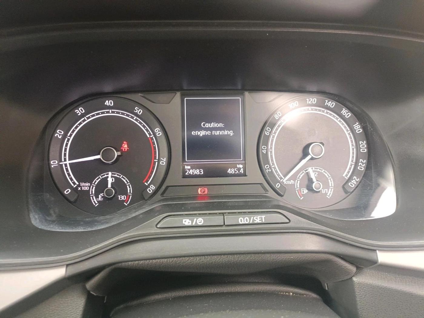 2023 Skoda SLAVIA STYLE 1.0L TSI AT, Petrol, Automatic, 24,983 km, interior