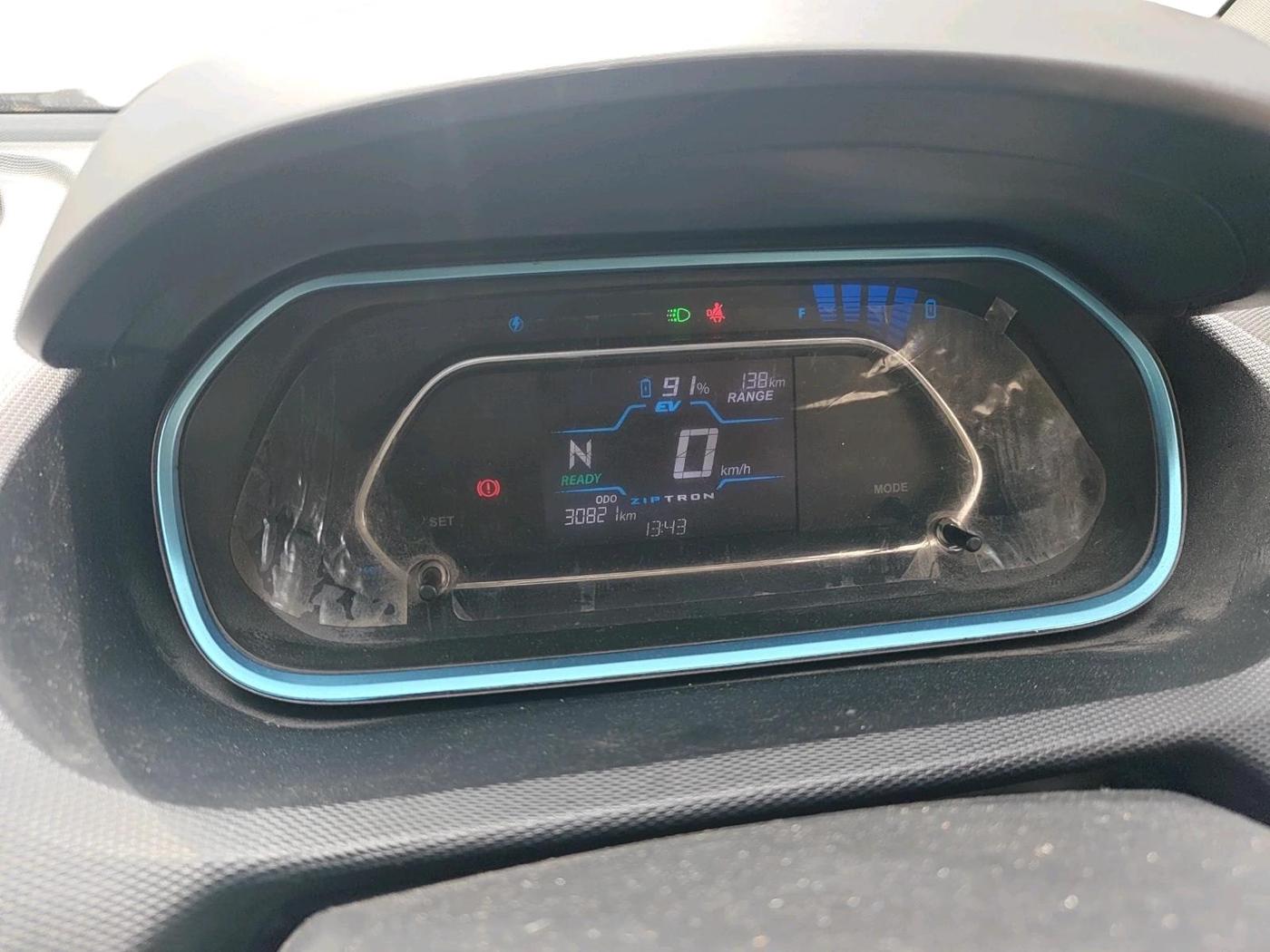 2022 Tata TIGOR EV XZ PLUS, Electric, Automatic, 30,821 km, interior