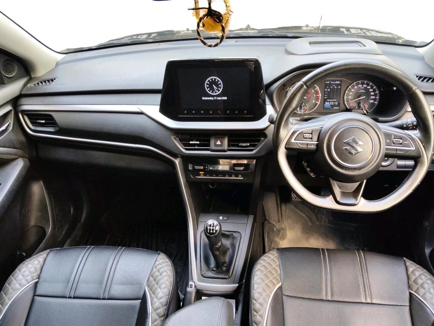 2022 Maruti BREZZA ZXI + SMART HYBRID, Petrol, Manual, 51,852 km, interior
