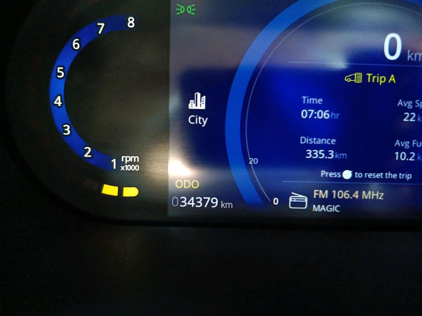 2023 Tata NEXON CREATIVE+ SUNROOF AMT 1.2 PETROL, Petrol, Automatic, 34,379 km, interior