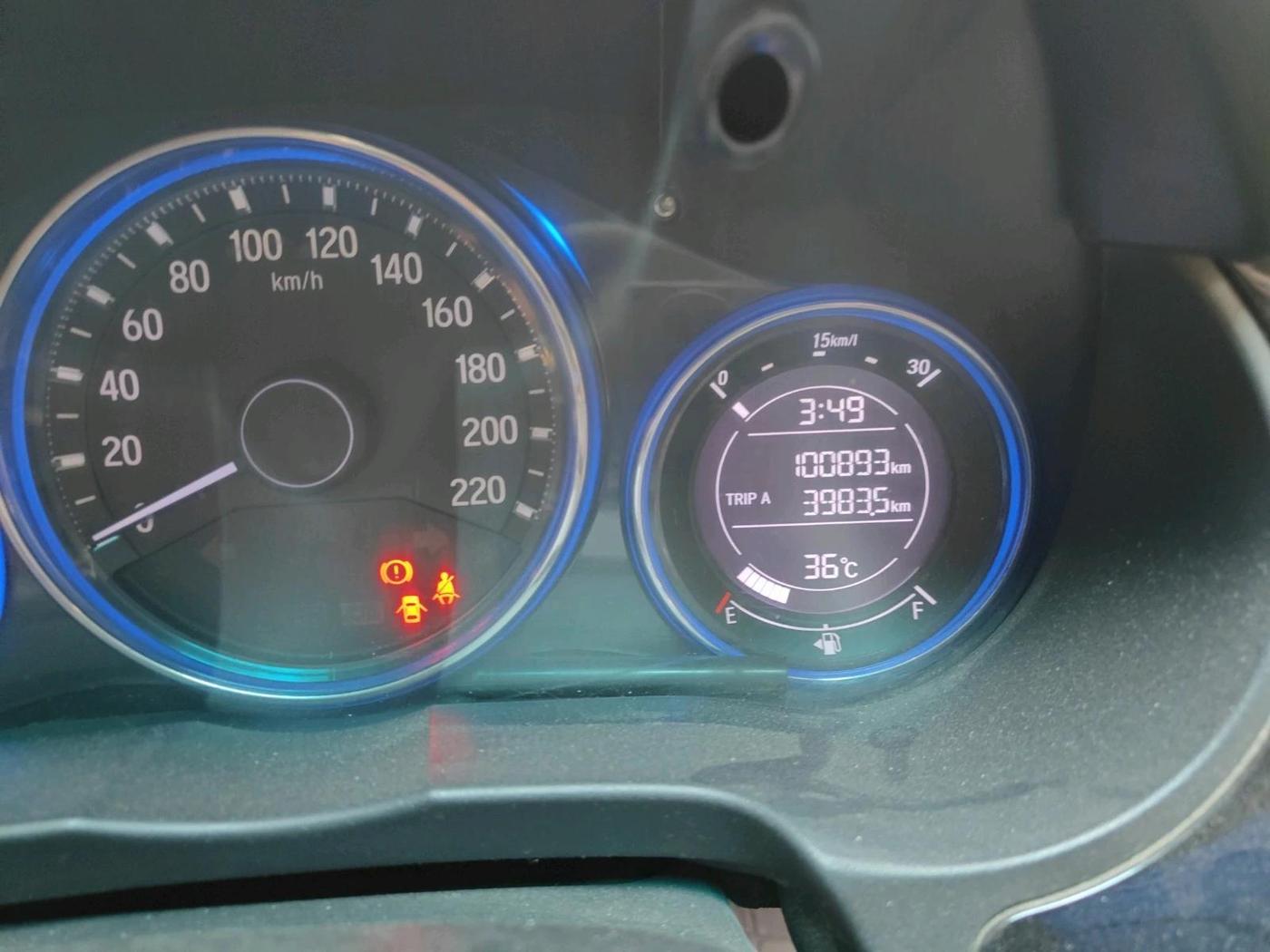2014 Honda City 1.5L I-VTEC VX CVT, Petrol, Automatic, 1,00,893 km, interior