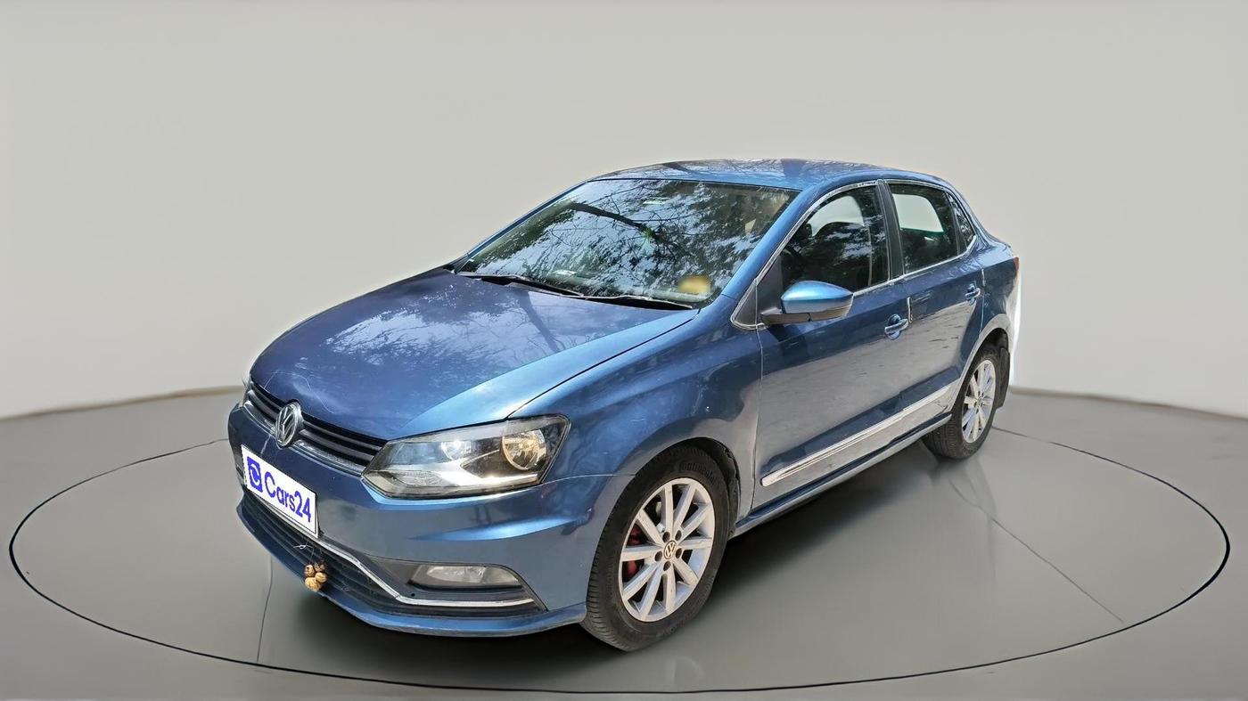 2017 Volkswagen Ameo COMFORTLINE 1.5 AT, Diesel, Automatic, 91,834 km, exterior