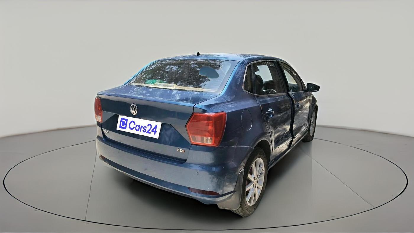 2017 Volkswagen Ameo COMFORTLINE 1.5 AT, Diesel, Automatic, 91,834 km, exterior