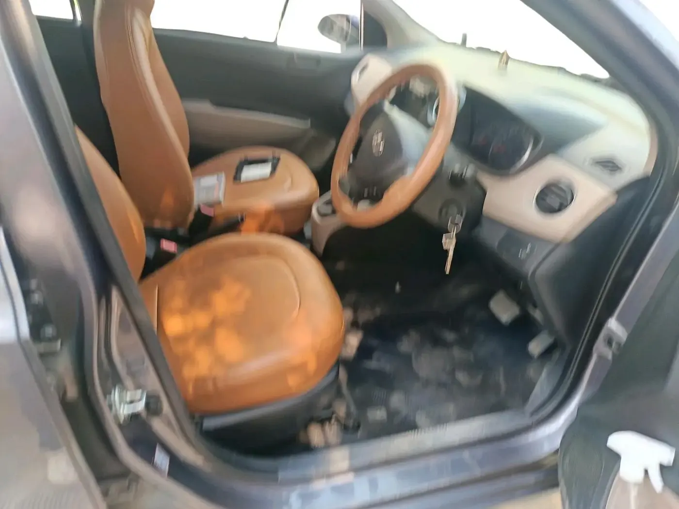2017 Hyundai Grand i10 MAGNA AT 1.2 KAPPA VTVT, Petrol, Automatic, 46,877 km, interior