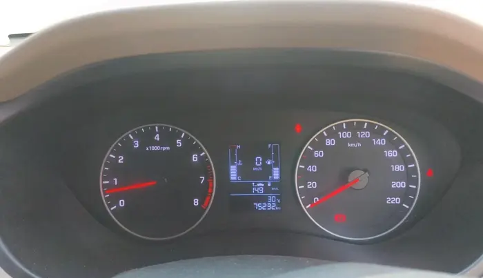 2019 Hyundai Elite i20 SPORTZ PLUS 1.2, Petrol, Manual, 75,232 km, interior