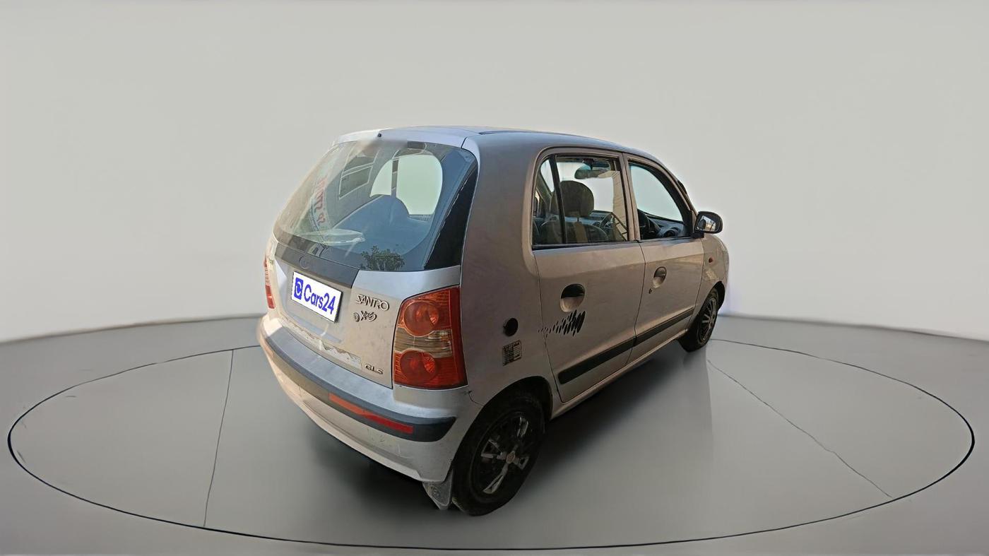 2008 Hyundai Santro Xing GLS LPG, Petrol, Manual, 71,993 km, exterior