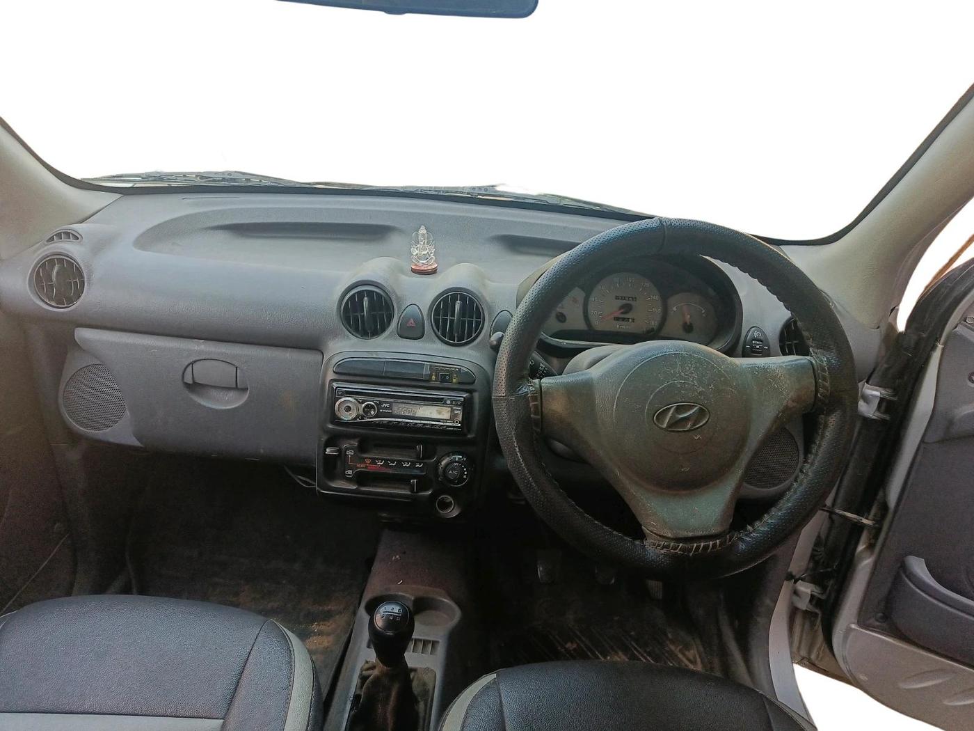 2008 Hyundai Santro Xing GLS LPG, Petrol, Manual, 71,993 km, interior