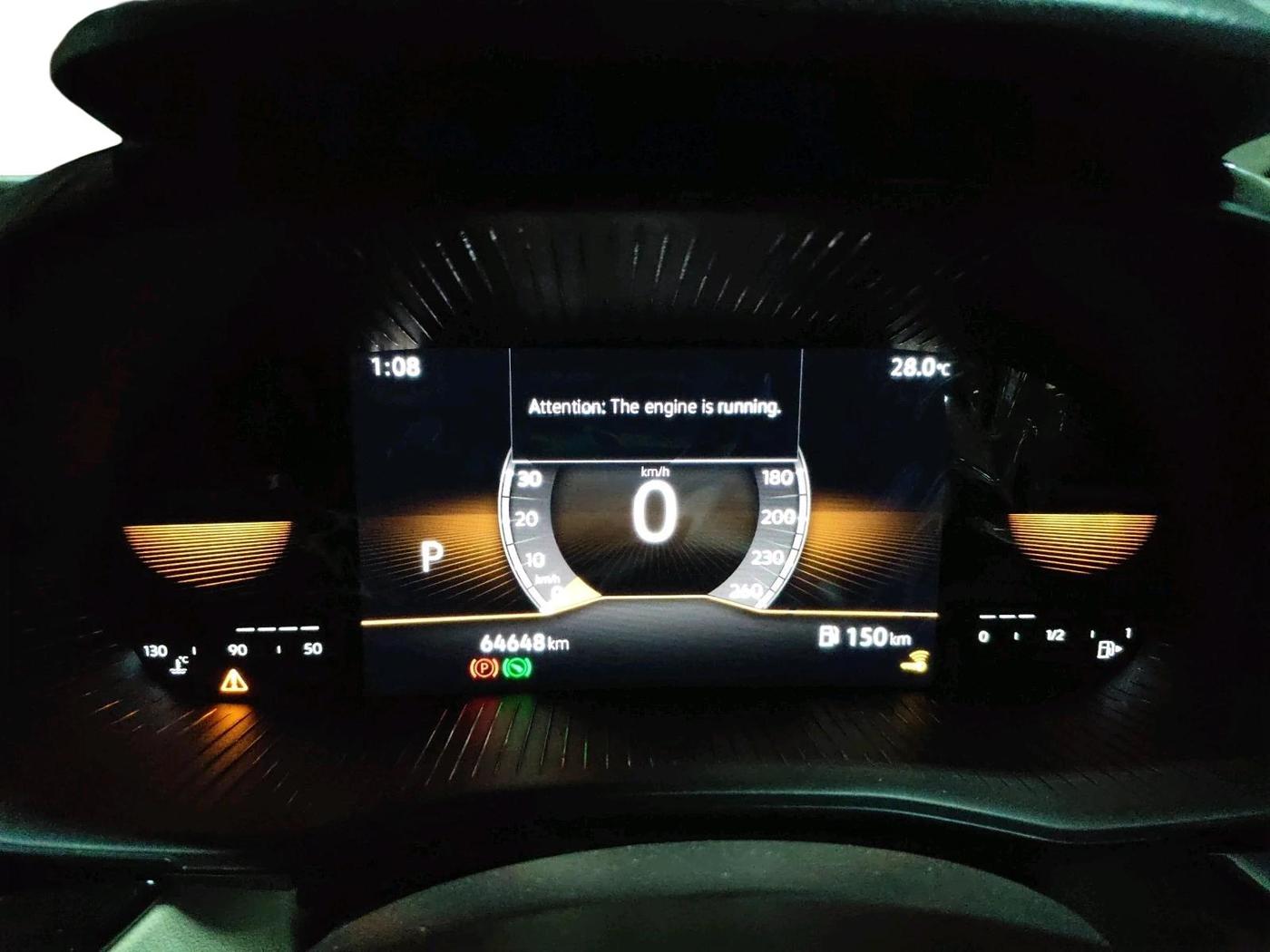 2022 Skoda SLAVIA STYLE 1.0L TSI AT, Petrol, Automatic, 64,648 km, interior