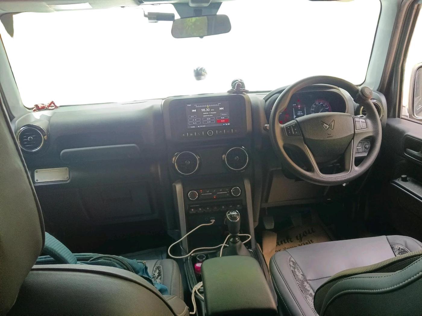 2024 Mahindra Thar LX D HT 2WD MT, Diesel, Manual, 14,890 km, interior