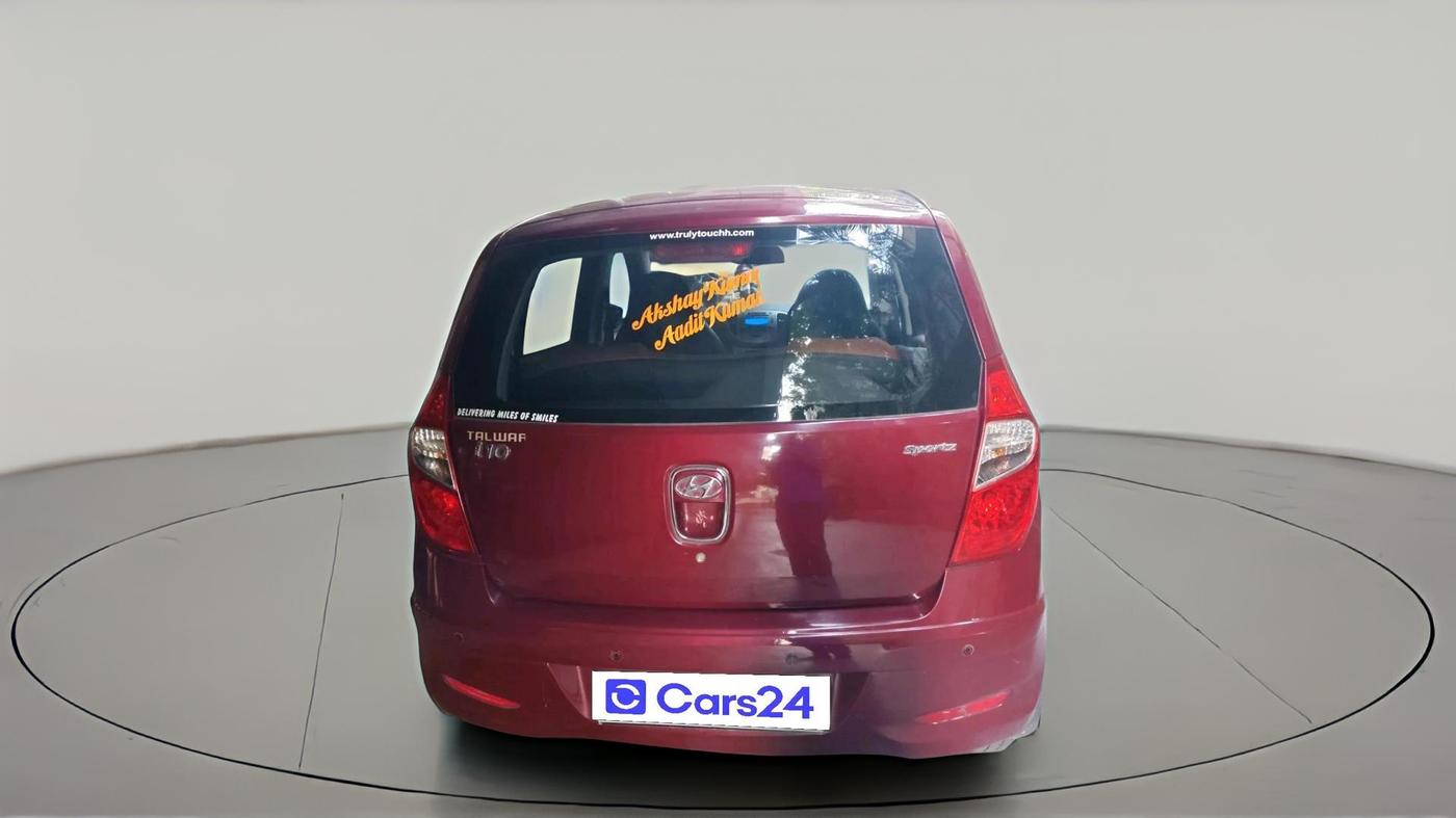 2014 Hyundai i10 SPORTZ 1.1 LPG, Petrol, Manual, 1,28,619 km, exterior