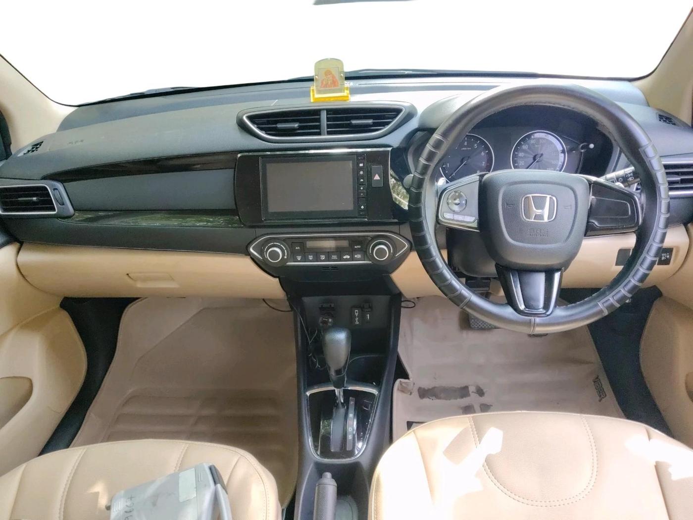 2019 Honda Amaze 1.2L I-VTEC VX CVT, Petrol, Automatic, 52,372 km, interior