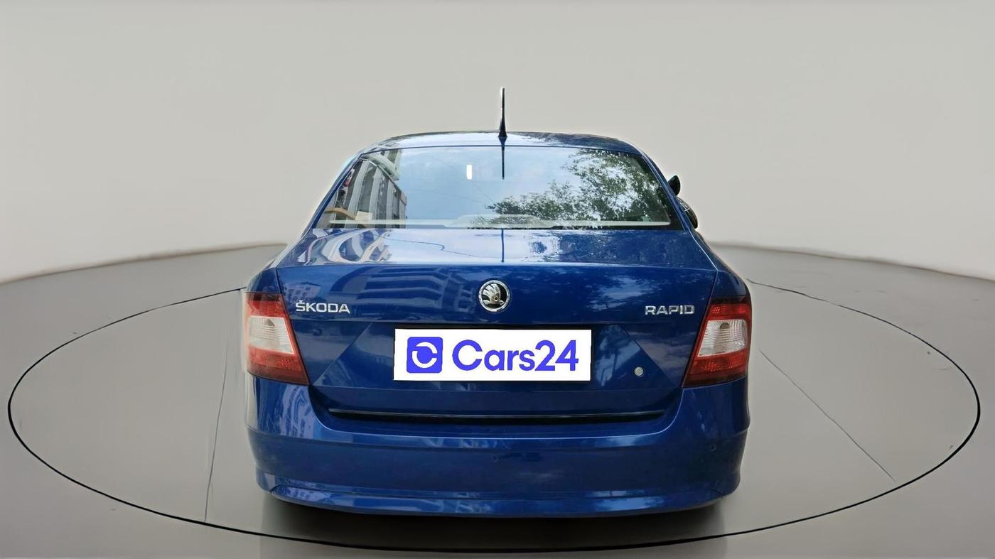 2019 Skoda Rapid AMBITION 1.6 MPI MT, Petrol, Manual, 38,602 km, exterior
