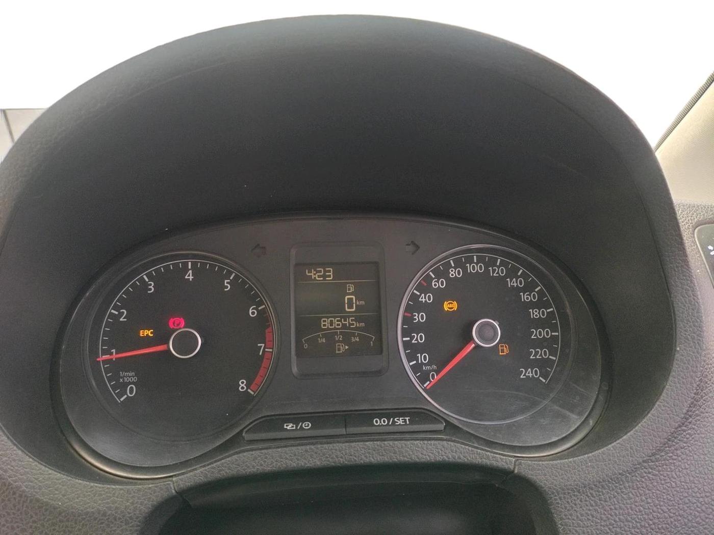2018 Volkswagen Ameo COMFORTLINE 1.0L, Petrol, Manual, 80,645 km, interior