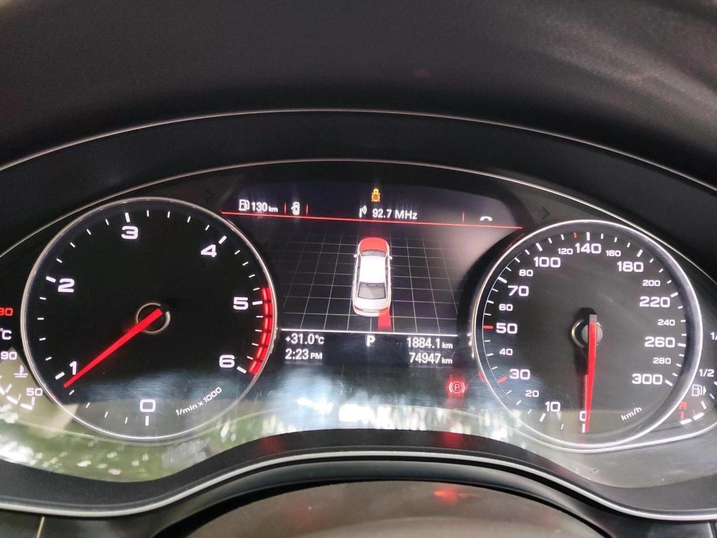 2012 Audi A6 2.0 TDI PREMIUM, Diesel, Automatic, 74,947 km, interior