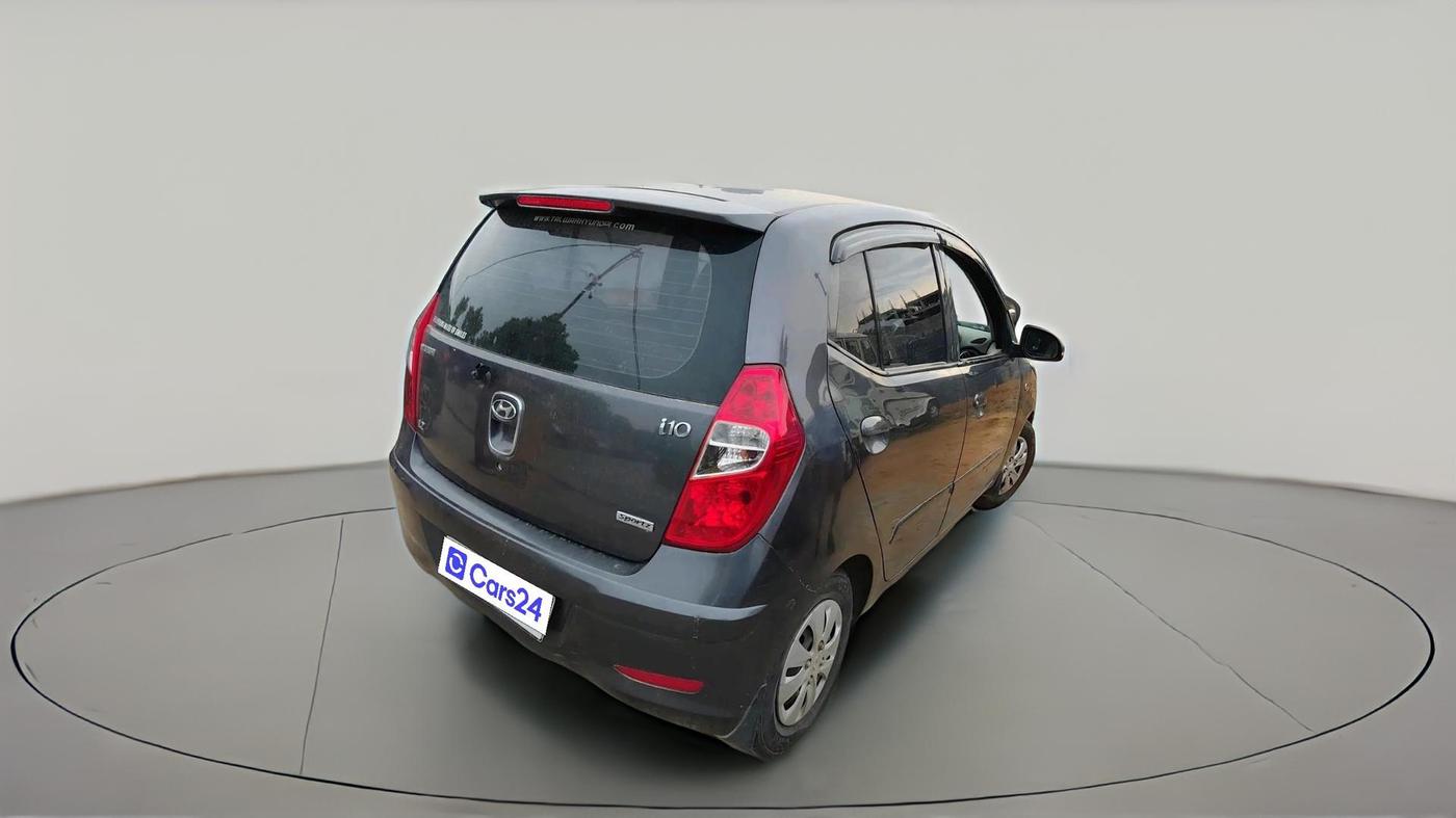 2012 Hyundai i10 SPORTZ 1.2, Petrol, Manual, 87,452 km, exterior