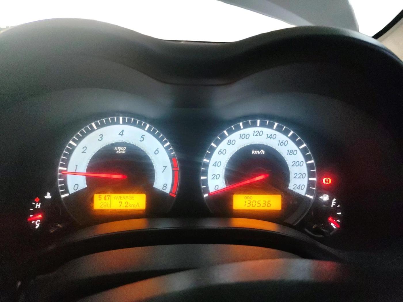 2012 Toyota Corolla Altis G PETROL, Petrol, Manual, 1,30,536 km, interior