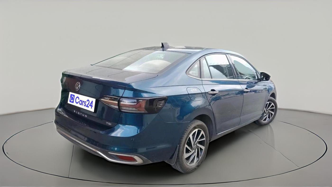 2023 Volkswagen VIRTUS TOPLINE TSI 1.0 AT, Petrol, Automatic, 48,707 km, exterior