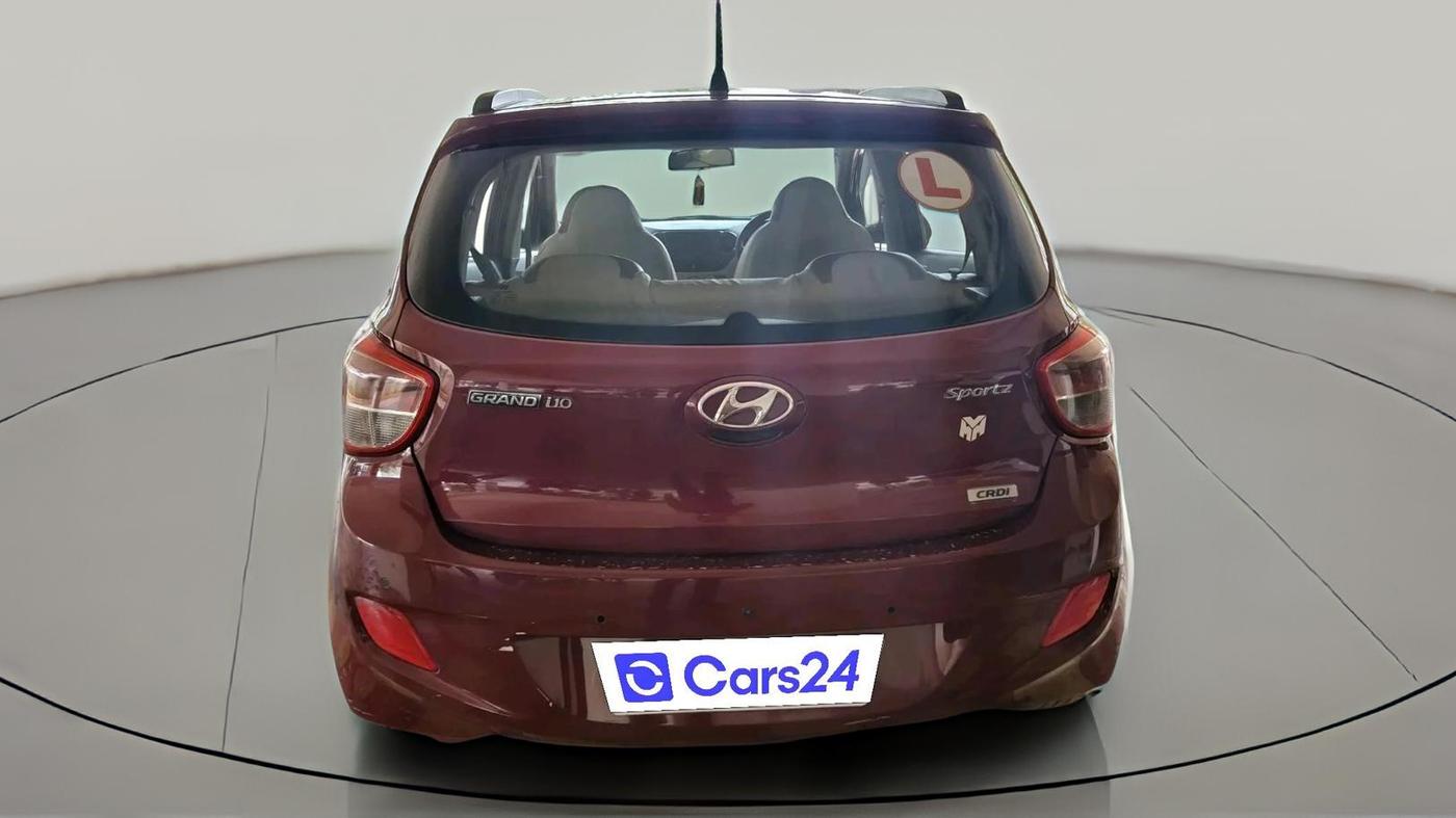 2013 Hyundai Grand i10 SPORTZ 1.1 CRDI, Diesel, Manual, 74,124 km, exterior
