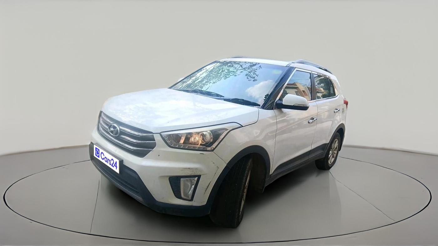 2015 Hyundai Creta SX PLUS AT 1.6 DIESEL, Diesel, Automatic, 2,00,585 km, exterior