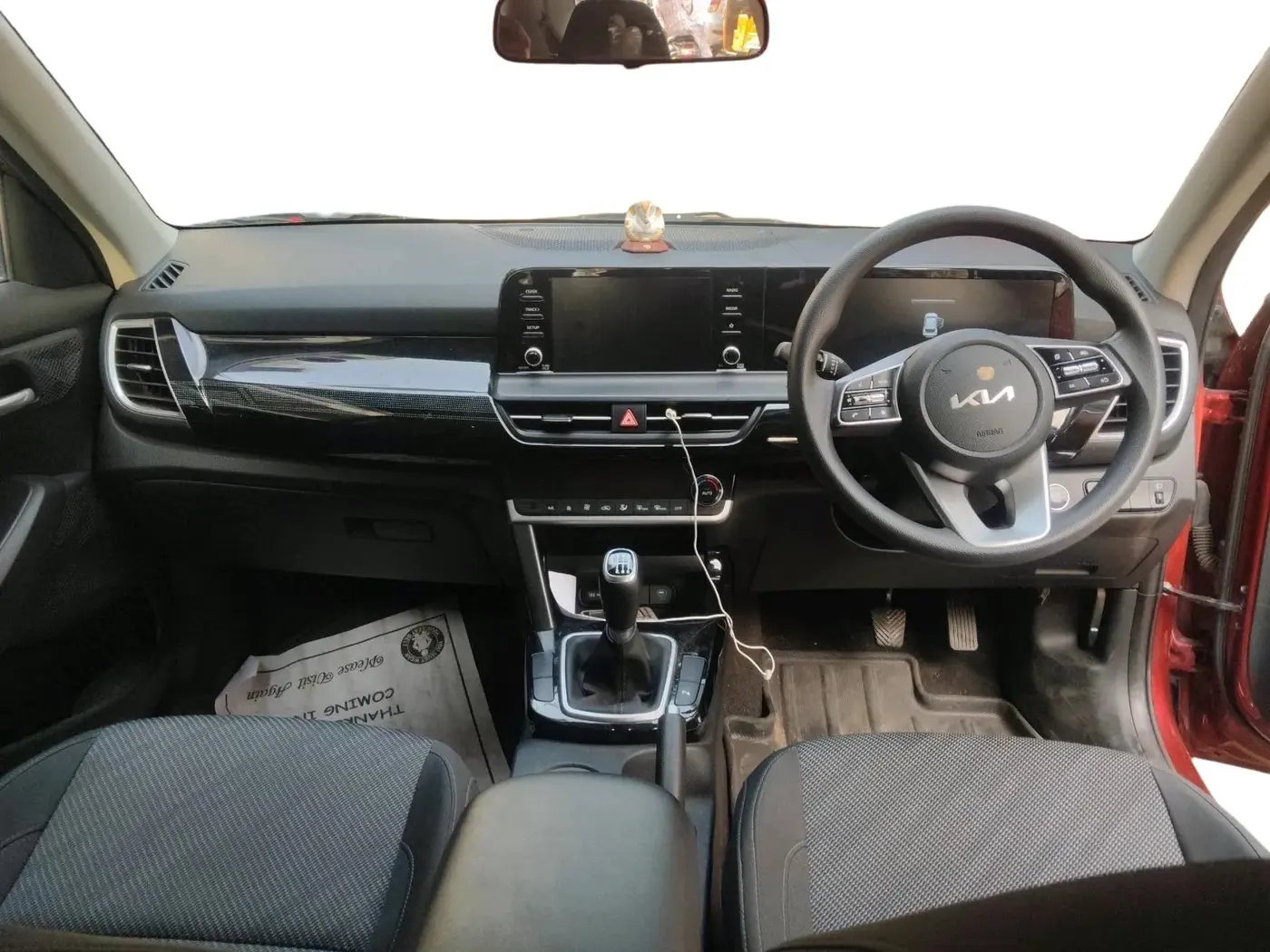 2023 KIA SELTOS HTK PLUS 1.5 IMT, Petrol, Manual, 20,966 km, interior
