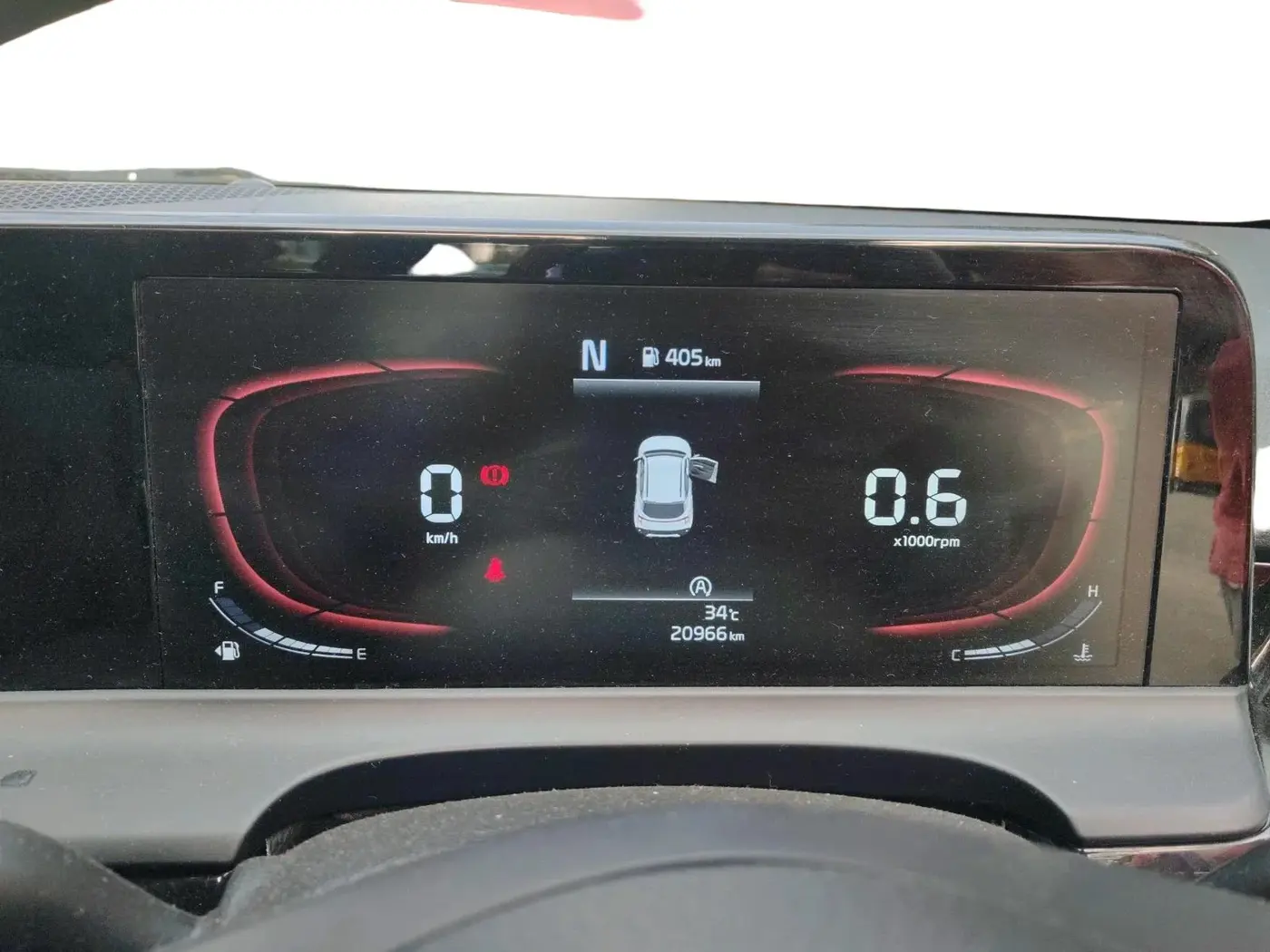 2023 KIA SELTOS HTK PLUS 1.5 IMT, Petrol, Manual, 20,966 km, interior