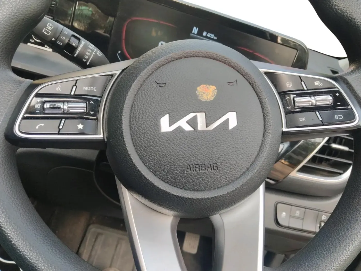 2023 KIA SELTOS HTK PLUS 1.5 IMT, Petrol, Manual, 20,966 km, interior