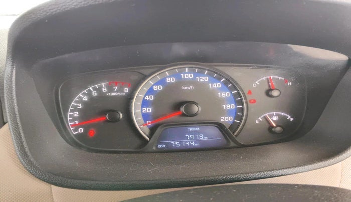 2017 Hyundai Xcent E+, Petrol, Manual, 75,144 km, interior