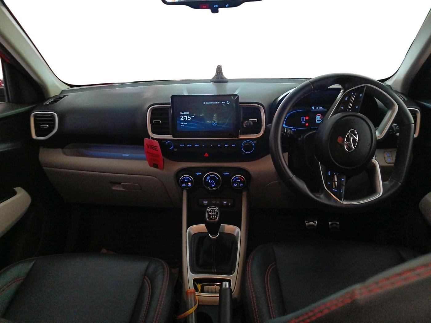 2023 Hyundai VENUE SX 1.0 (O) TURBO IMT, Petrol, Manual, 23,474 km, interior