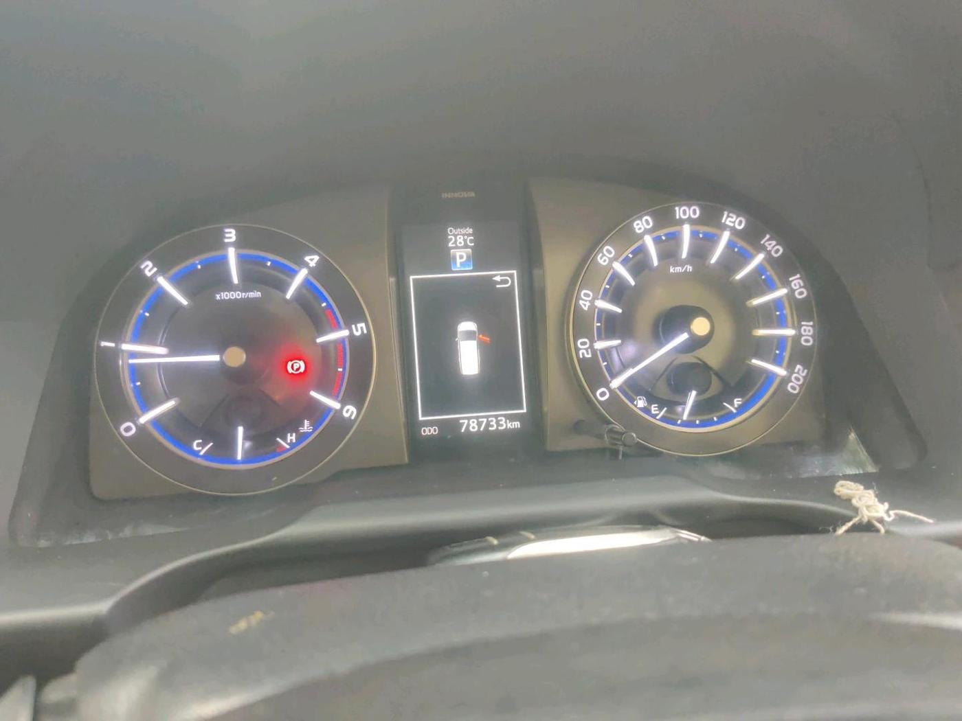 2017 Toyota Innova Crysta 2.8 ZX AT 7 STR, Diesel, Automatic, 78,733 km, interior