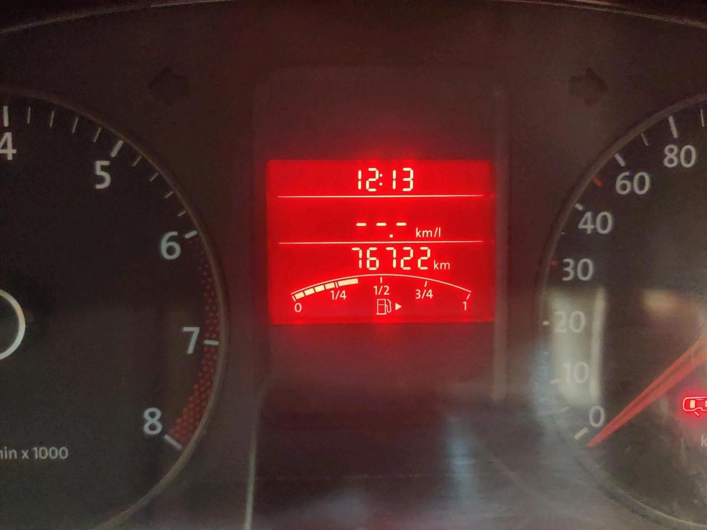 2013 Volkswagen Polo COMFORTLINE 1.2L PETROL, Petrol, Manual, 76,722 km, interior