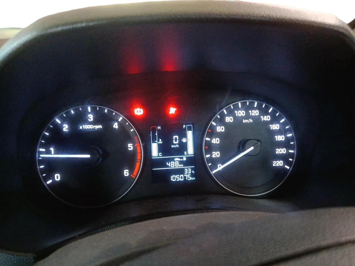 2018 Hyundai Creta E PLUS 1.4 DIESEL, Diesel, Manual, 1,05,075 km, interior