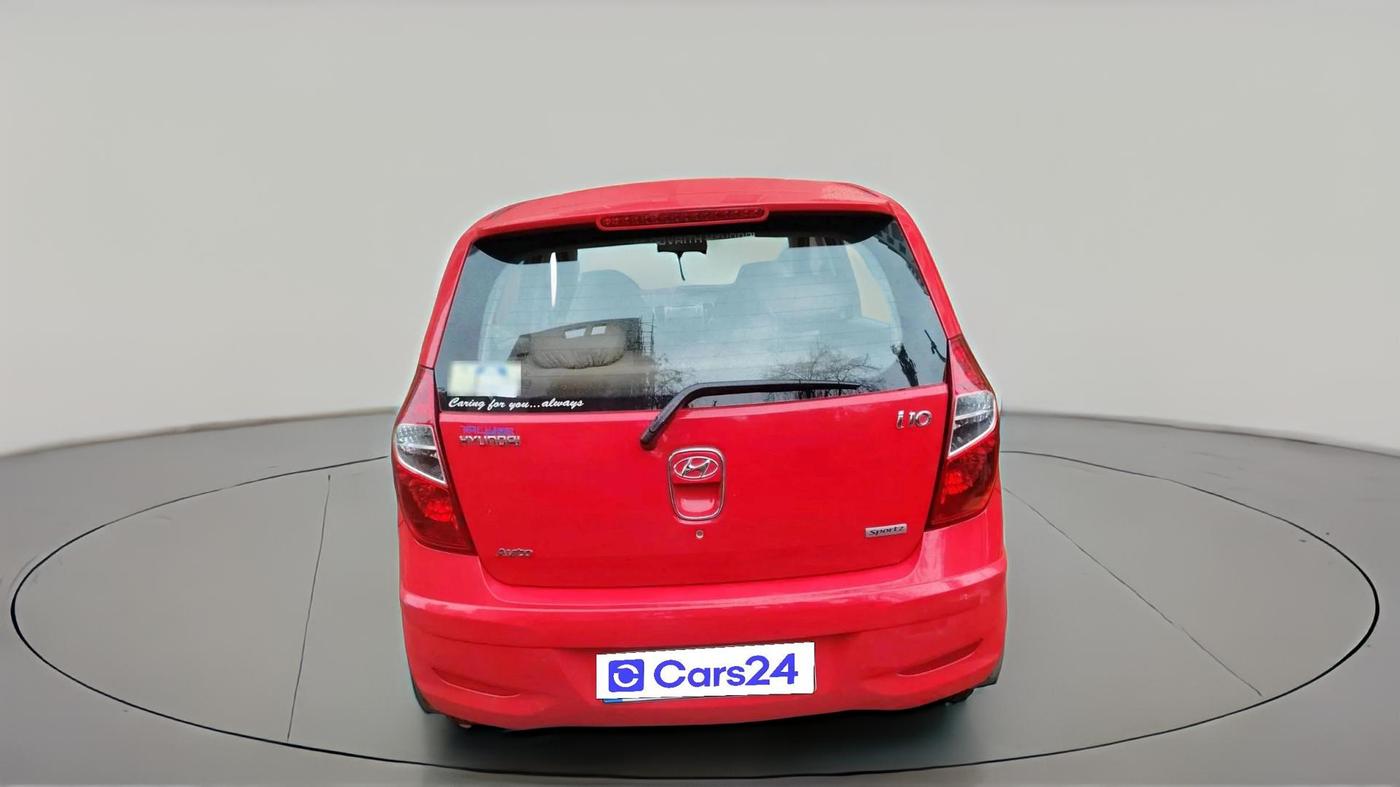 2012 Hyundai i10 SPORTZ 1.2 AT, Petrol, Automatic, 23,272 km, exterior