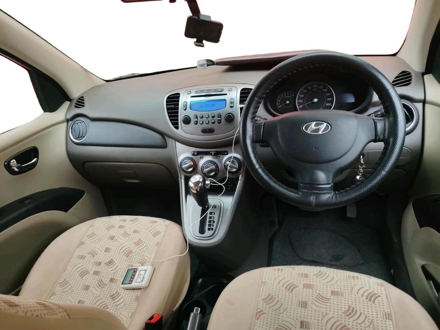 2012 Hyundai i10 SPORTZ 1.2 AT, Petrol, Automatic, 23,272 km, interior