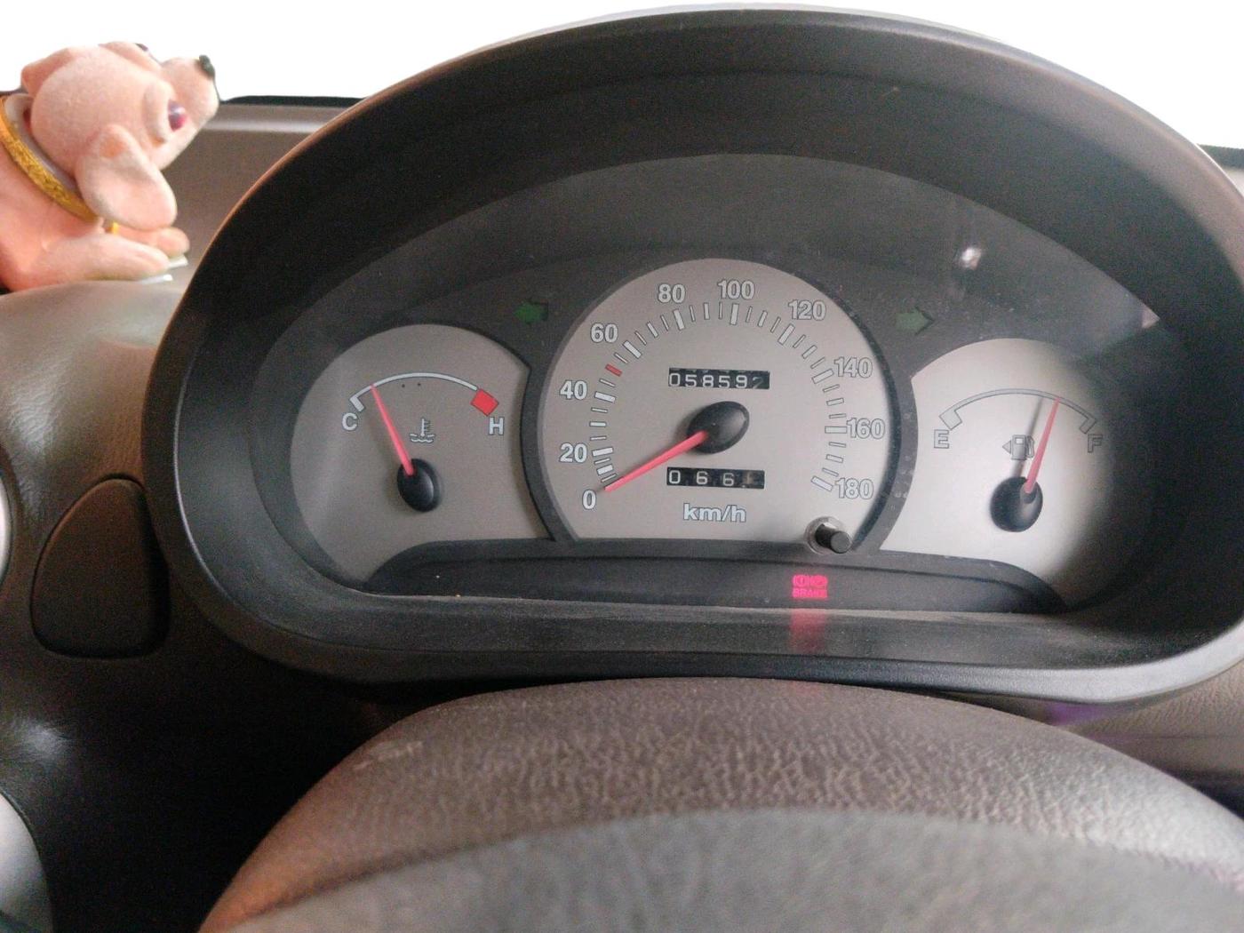 2011 Hyundai Santro Xing GLS, Petrol, Manual, 58,592 km, interior