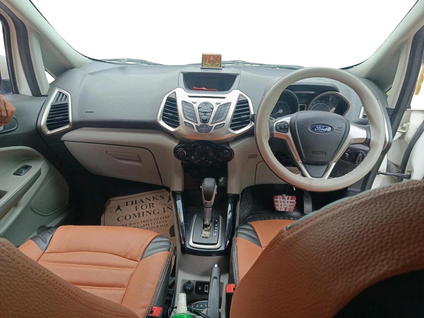 2017 Ford Ecosport TITANIUM 1.5L PETROL AT, Petrol, Automatic, 62,630 km, interior