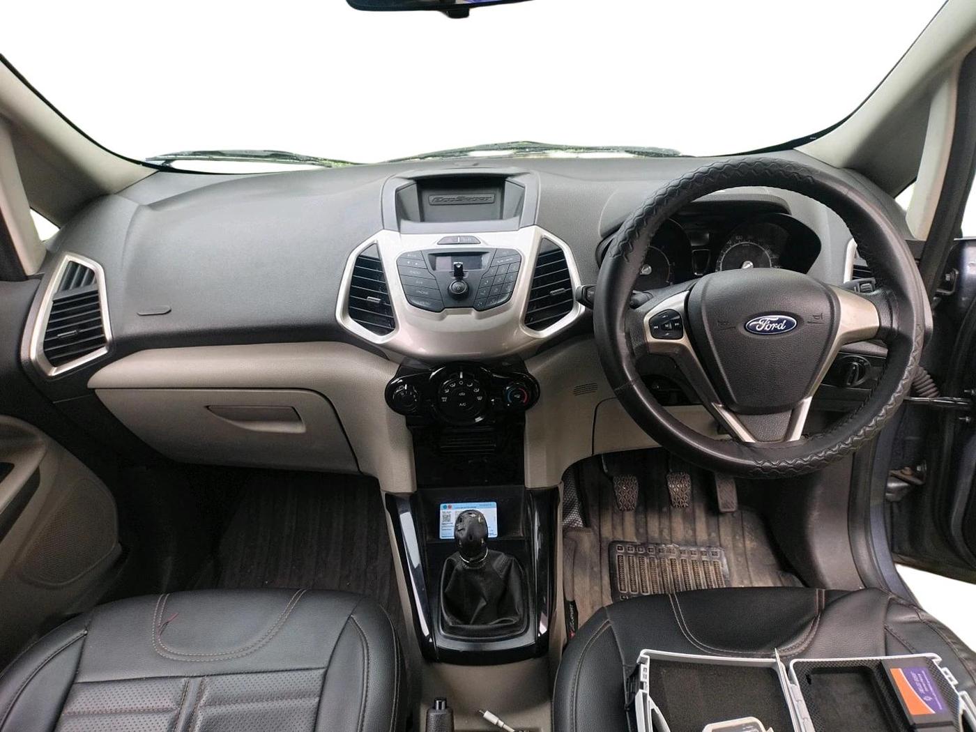 2014 Ford Ecosport TREND 1.5L DIESEL, Diesel, Manual, 2,31,493 km, interior