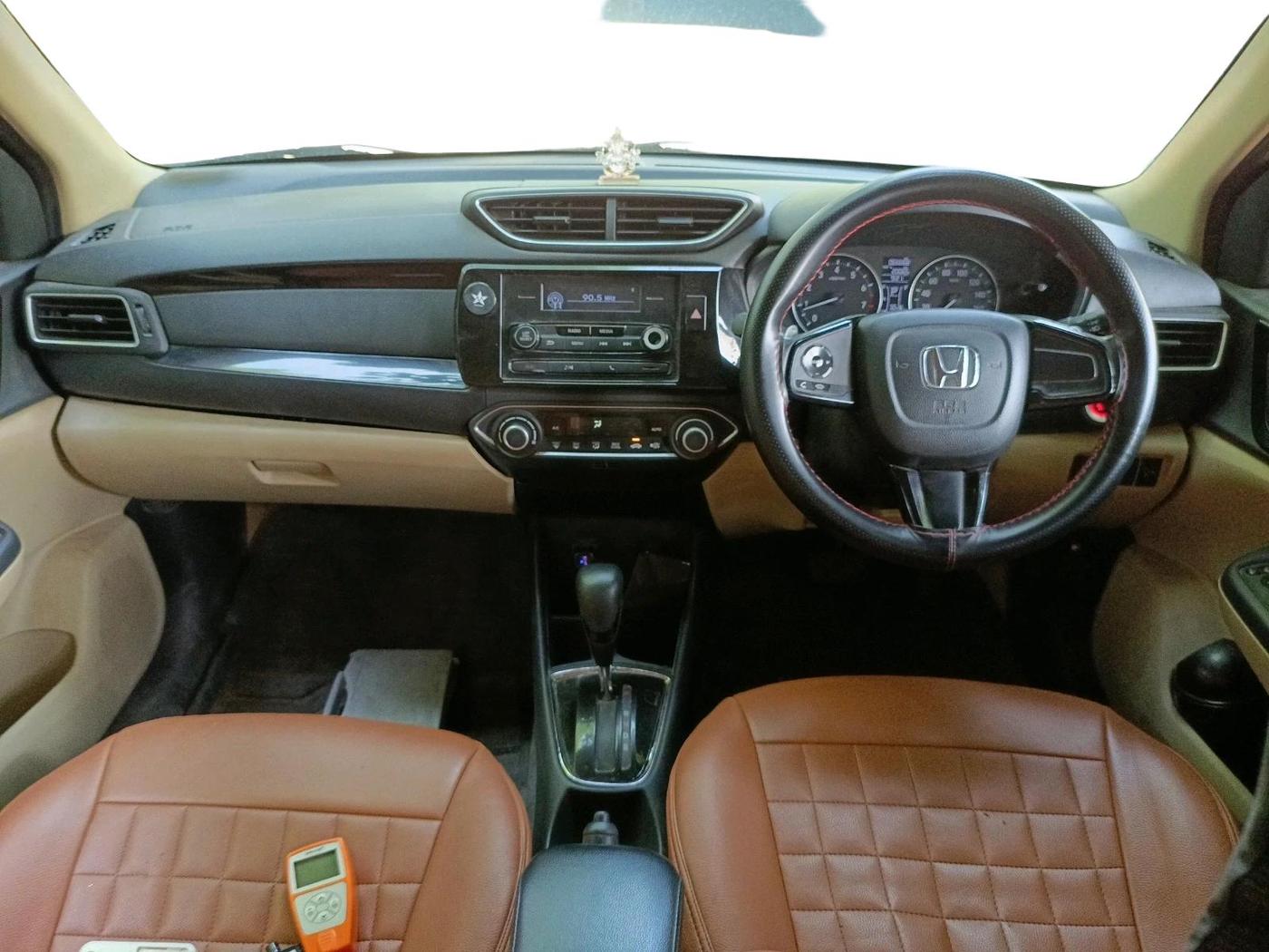 2019 Honda Amaze 1.2L I-VTEC V CVT, Petrol, Automatic, 66,668 km, interior