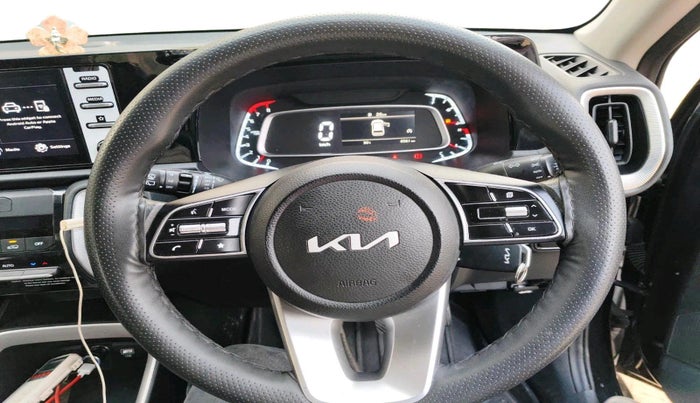 2024 KIA SONET HTK (O) 1.2 Petrol MT, Petrol, Manual, 6,561 km, interior