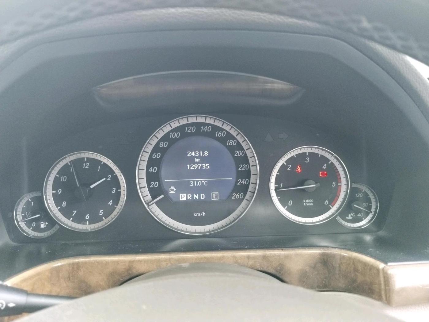 2011 Mercedes Benz E Class E 250 CDI ELEGANCE, Diesel, Automatic, 1,29,735 km, interior