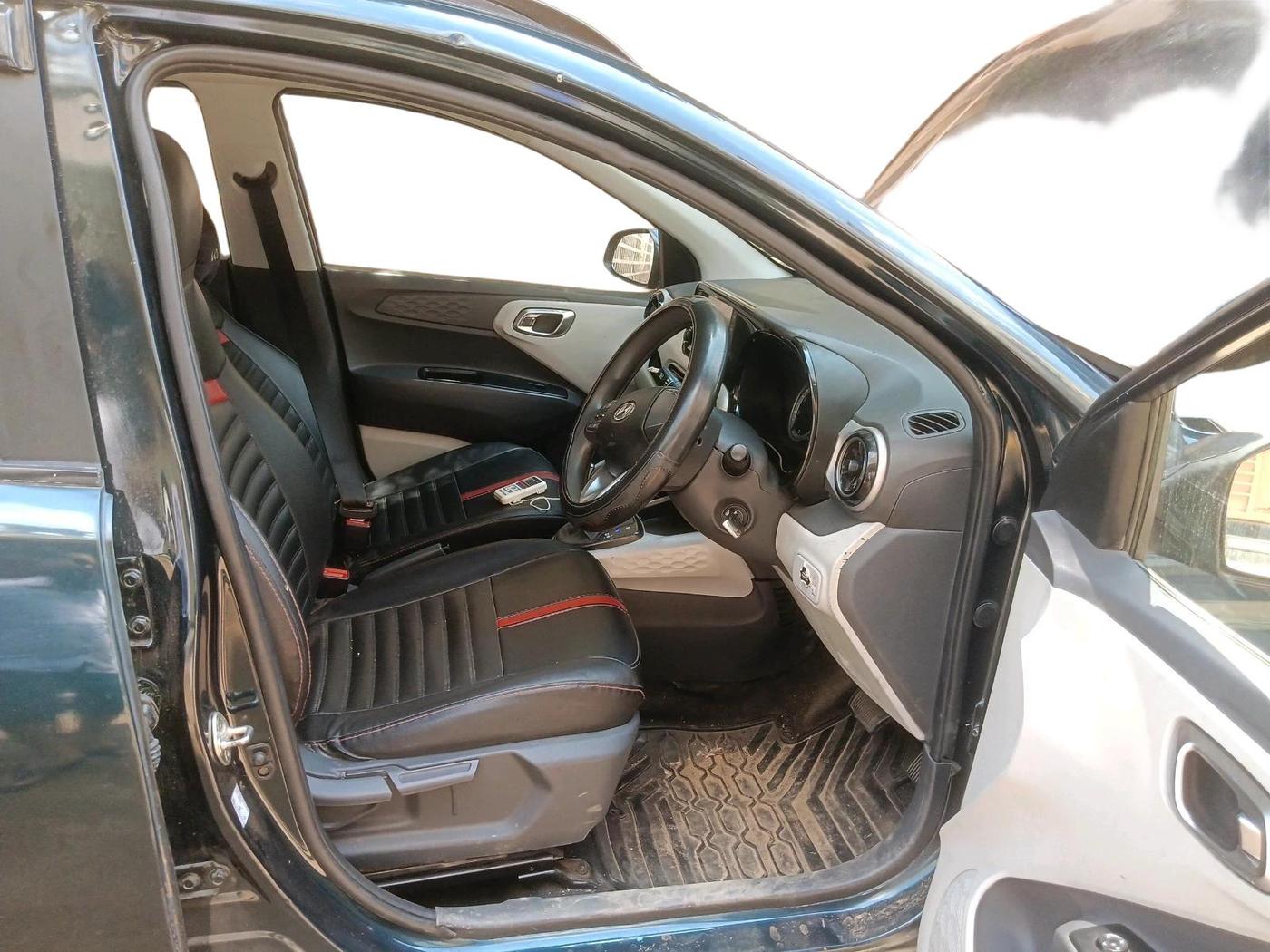 2021 Hyundai GRAND I10 NIOS SPORTZ AMT 1.2 KAPPA VTVT, Petrol, Automatic, 20,294 km, interior