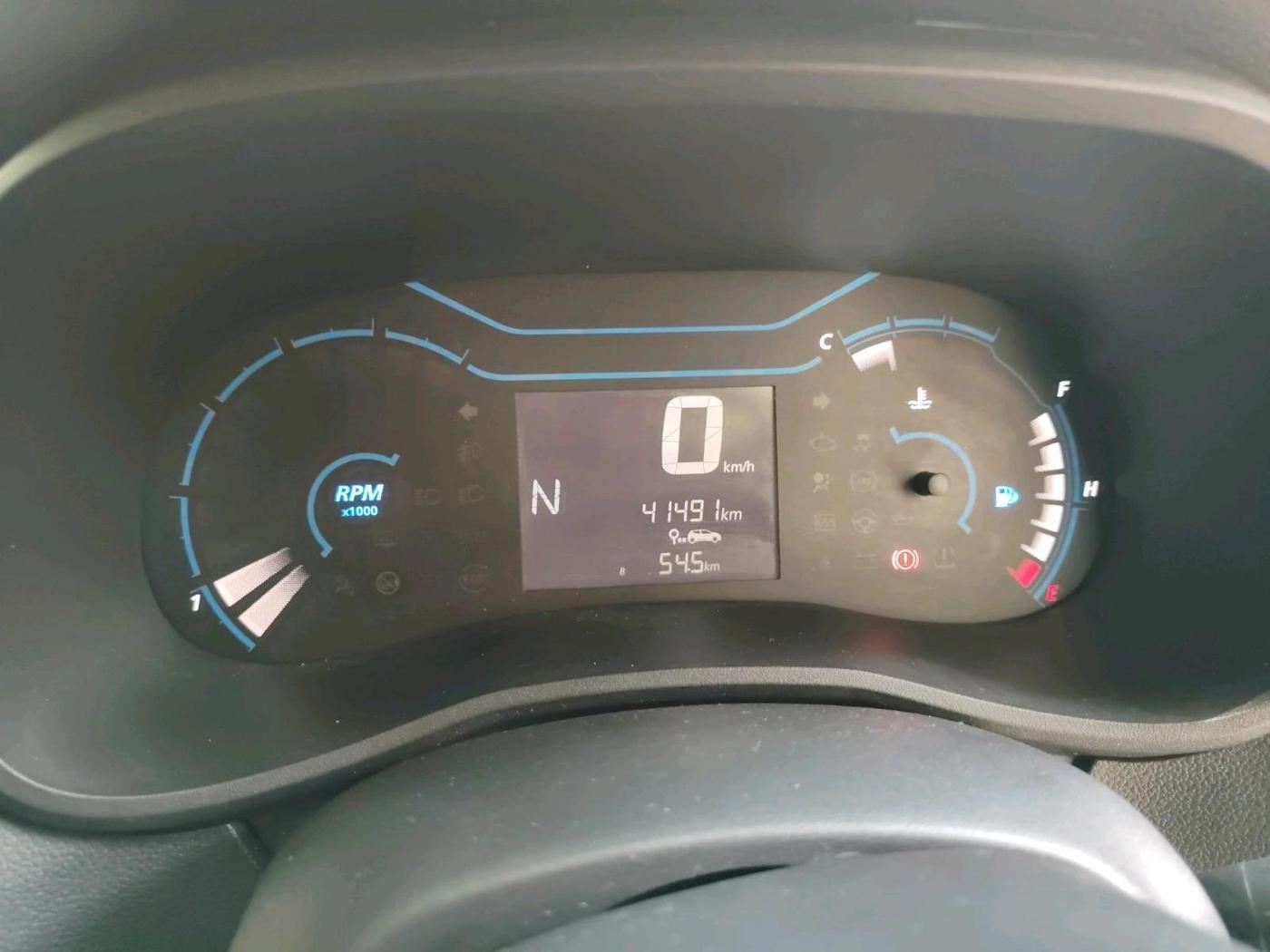 2020 Renault Kwid CLIMBER 1.0 AMT (O), Petrol, Automatic, 41,491 km, interior