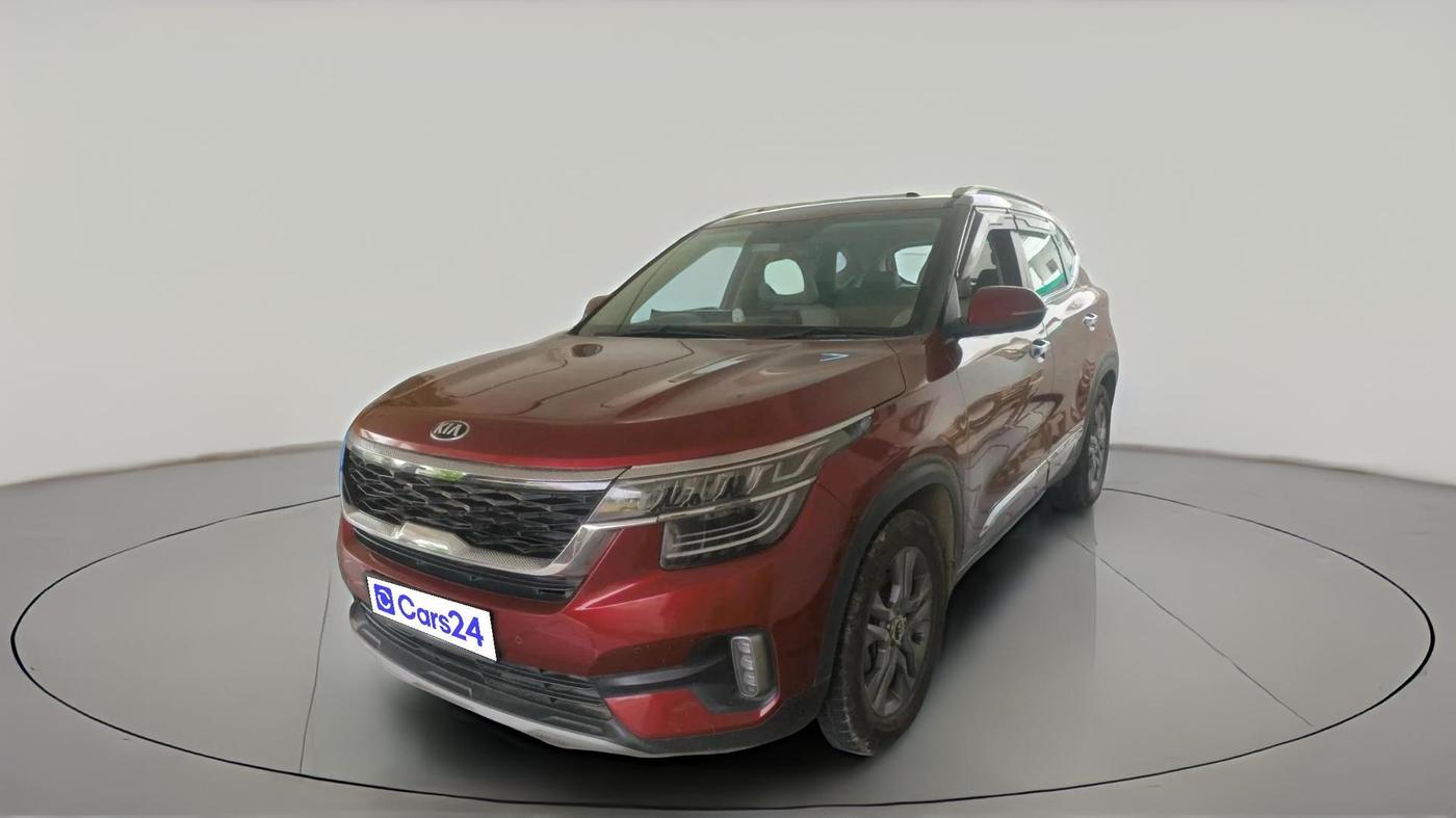 2021 KIA SELTOS HTX PLUS AT1.5 DIESEL, Diesel, Automatic, 1,22,875 km, exterior