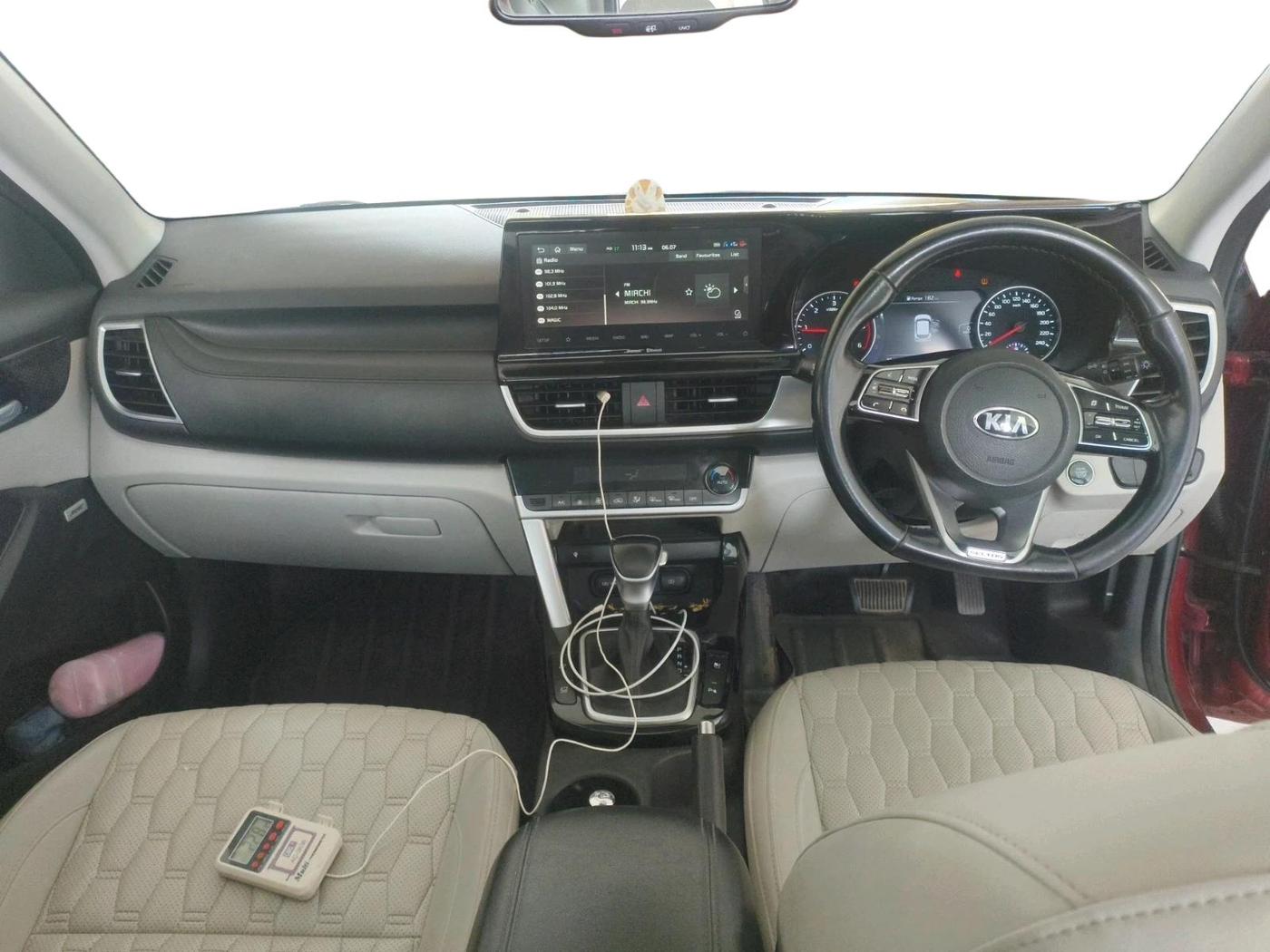 2021 KIA SELTOS HTX PLUS AT1.5 DIESEL, Diesel, Automatic, 1,22,875 km, interior