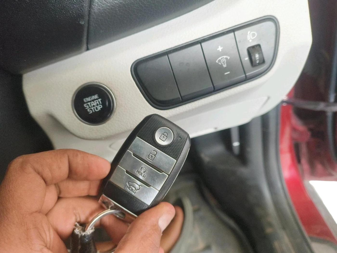 2021 KIA SELTOS HTX PLUS AT1.5 DIESEL, Diesel, Automatic, 1,22,875 km, interior