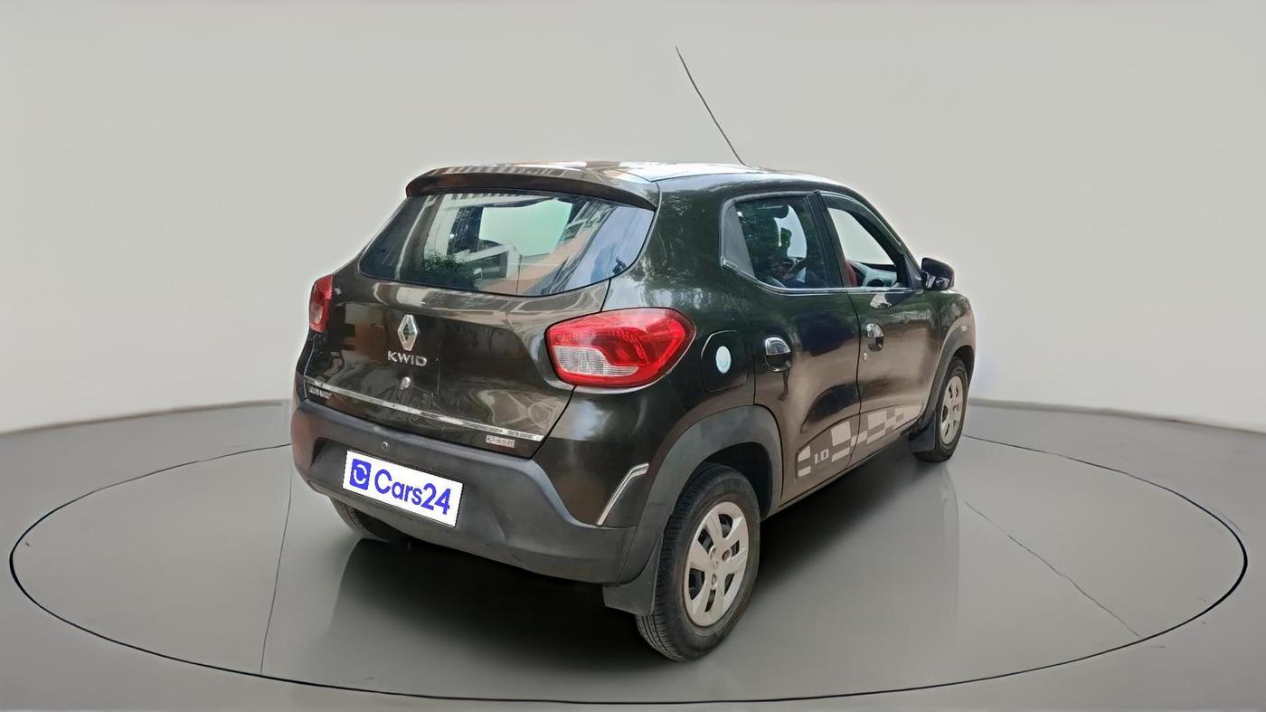 2018 Renault Kwid RXT 1.0 AMT (O), Petrol, Automatic, 38,390 km, exterior